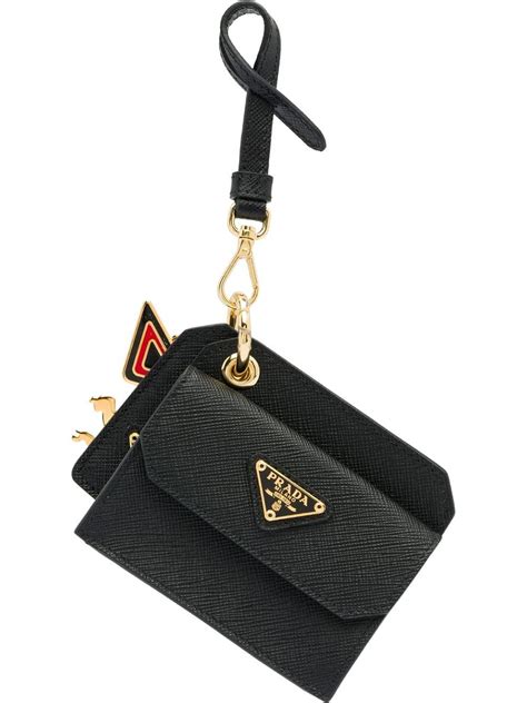 prada coin purse keychain|prada bag with coin purse.